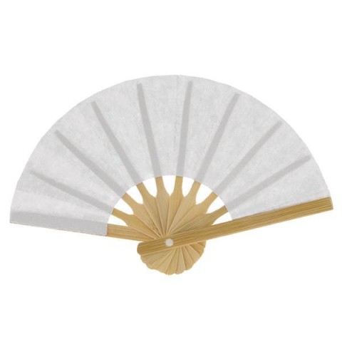 MINI VENTAGLIO H10 BIANCO CARTA E LEGNO